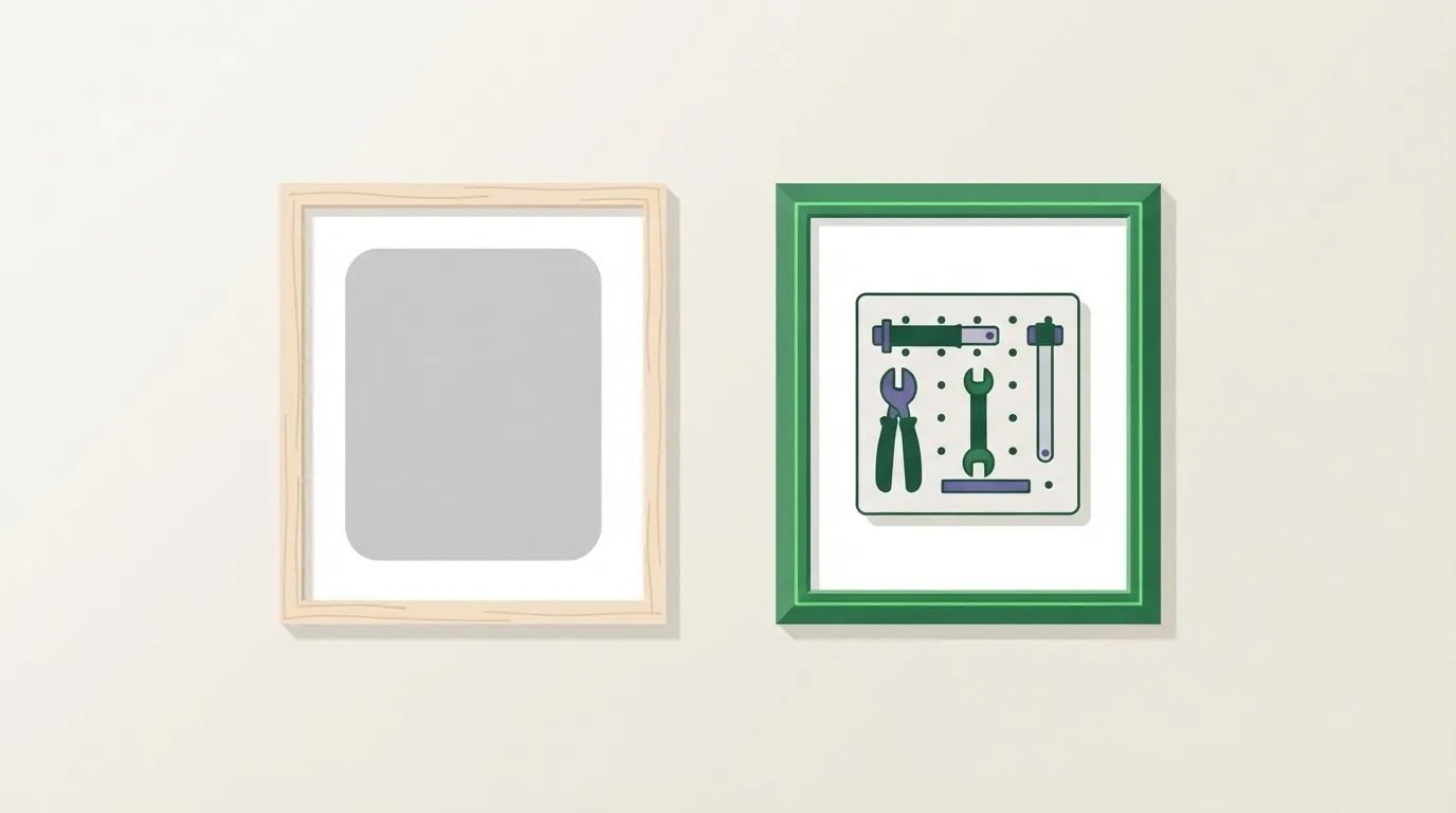 Symbolbild für echte Betriebsfotos im Vergleich zu austauschbaren Stockbildern